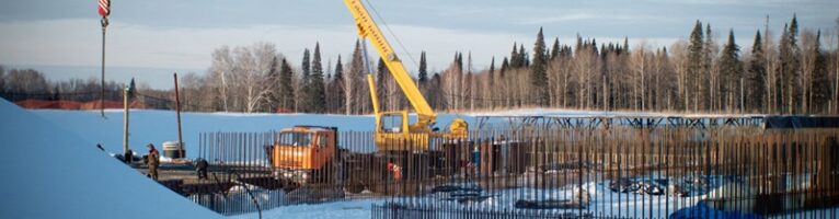 В Северске продолжается строительство хранилища радиоактивных отходов