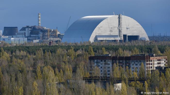 Новый саркофаг укроет радиоактивные отходы Чернобыльской АЭС