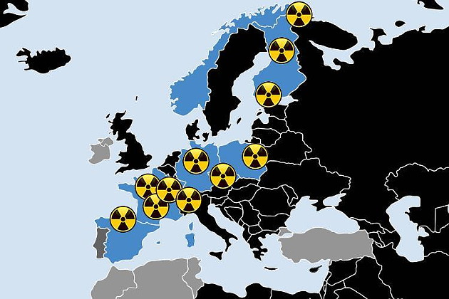 Радиоактивное загрязнение Европы: основные версии